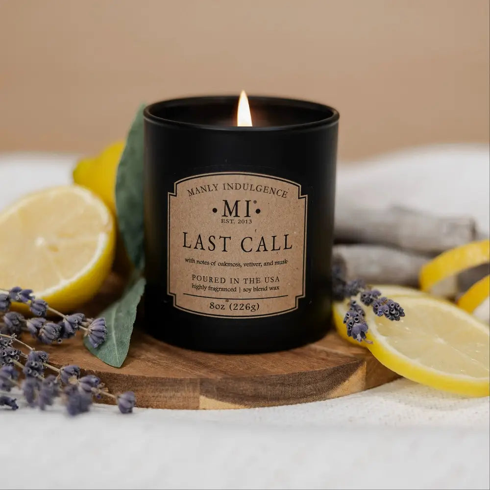Last Call Scented Jar Candle