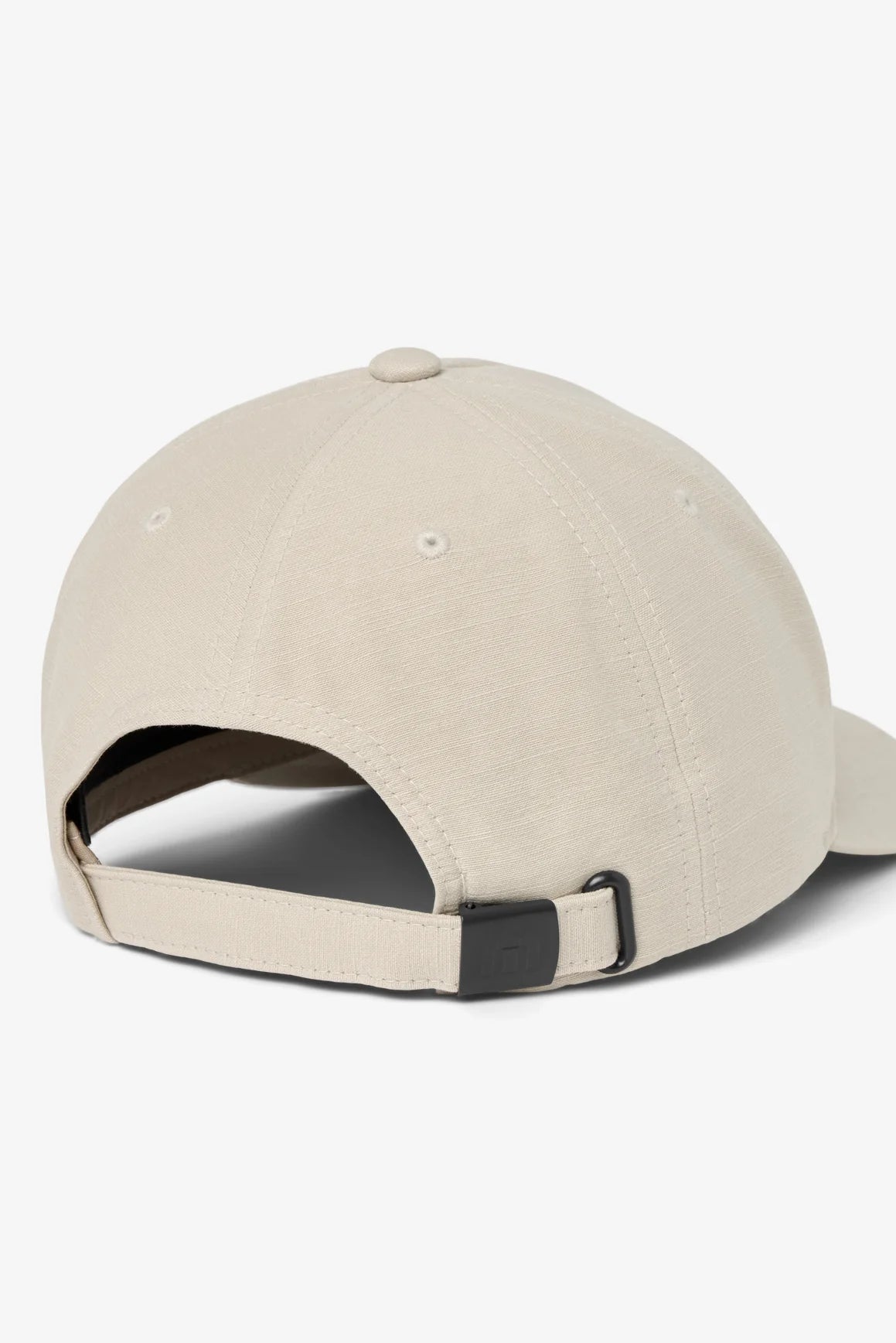 Beige baseball cap on a white background