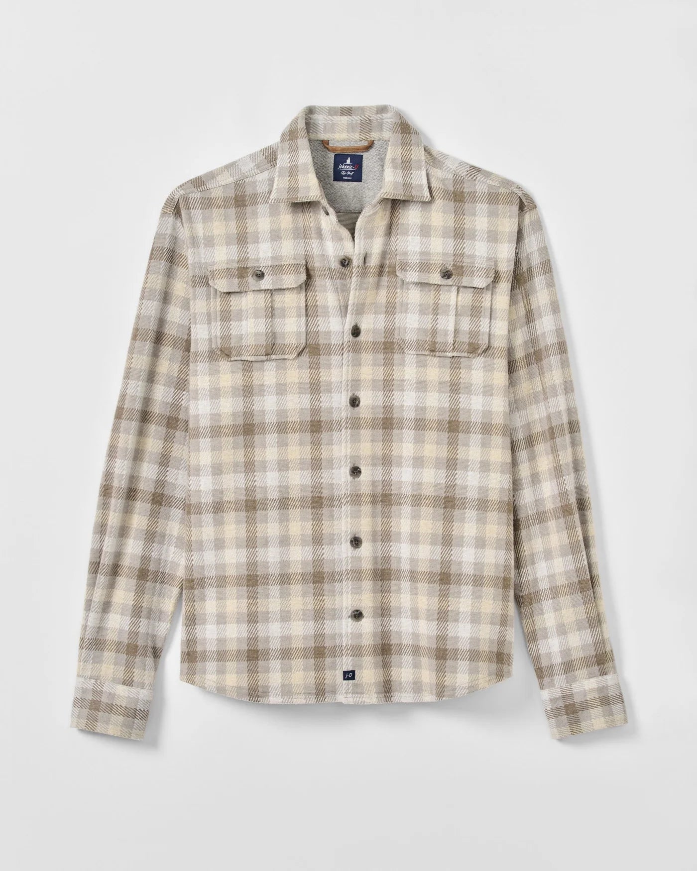 Marcelo Stretch Knit Flannel Lodge Shirt