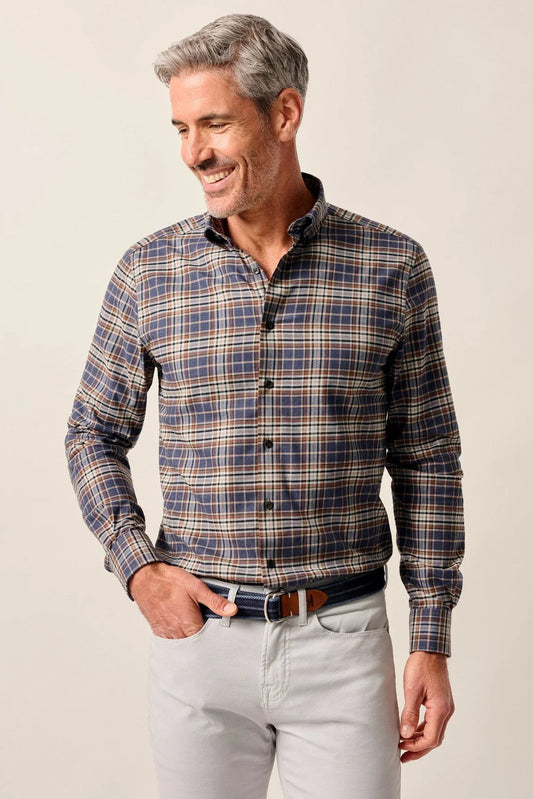 Performance Flannel Button Down Shirt - Kamper