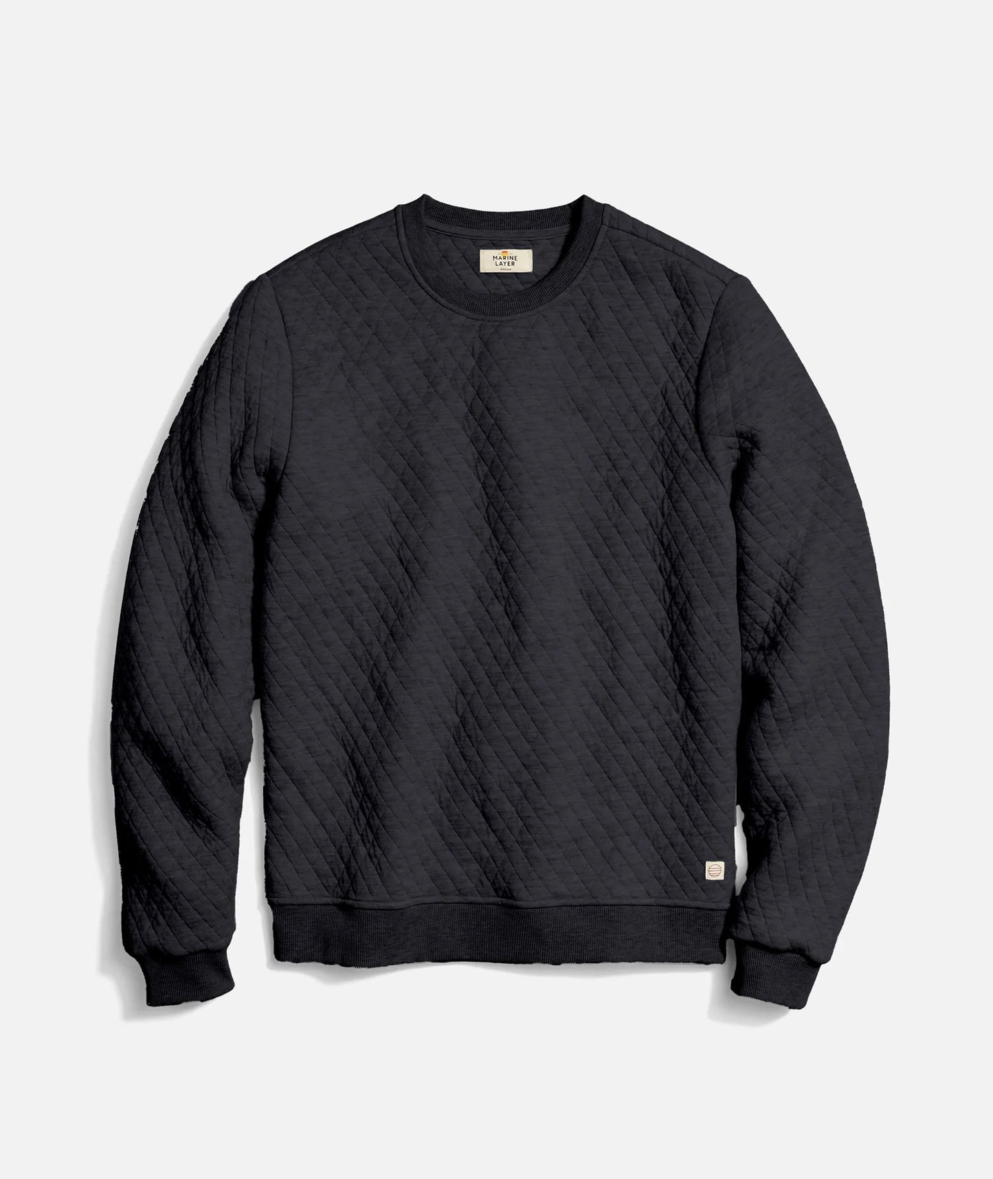 Corbet Quilted Crewneck