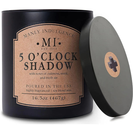 5 O' Clock Shadow 2-Wick Scented Candle