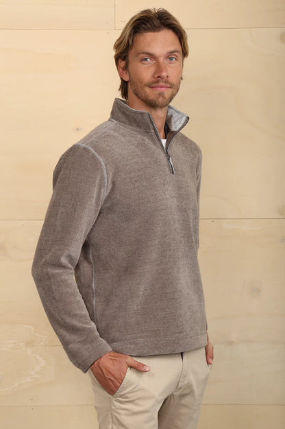 Apres Lux Chenille 1/4 Zip Pullover