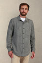 man in button down