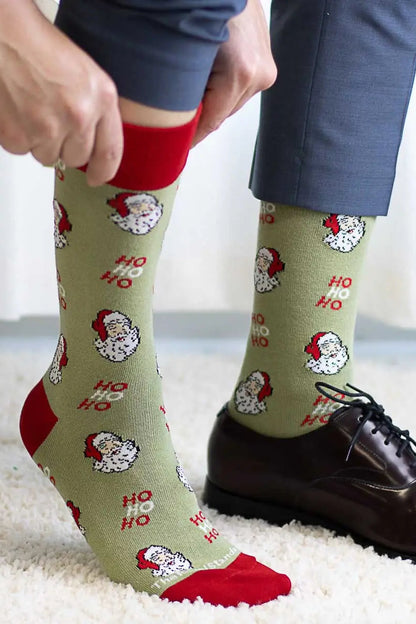 Hohoho Santa Socks