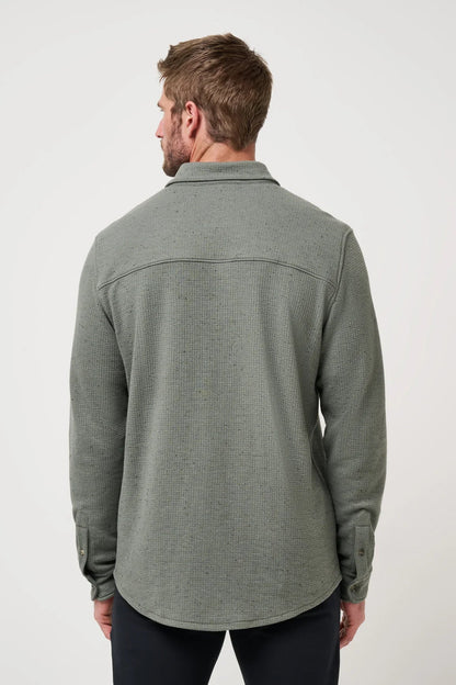 Cloud Waffle Shirt Jacket