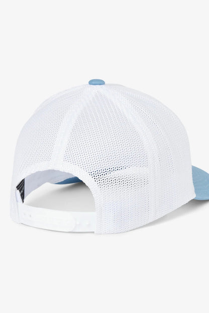 back of white hat 