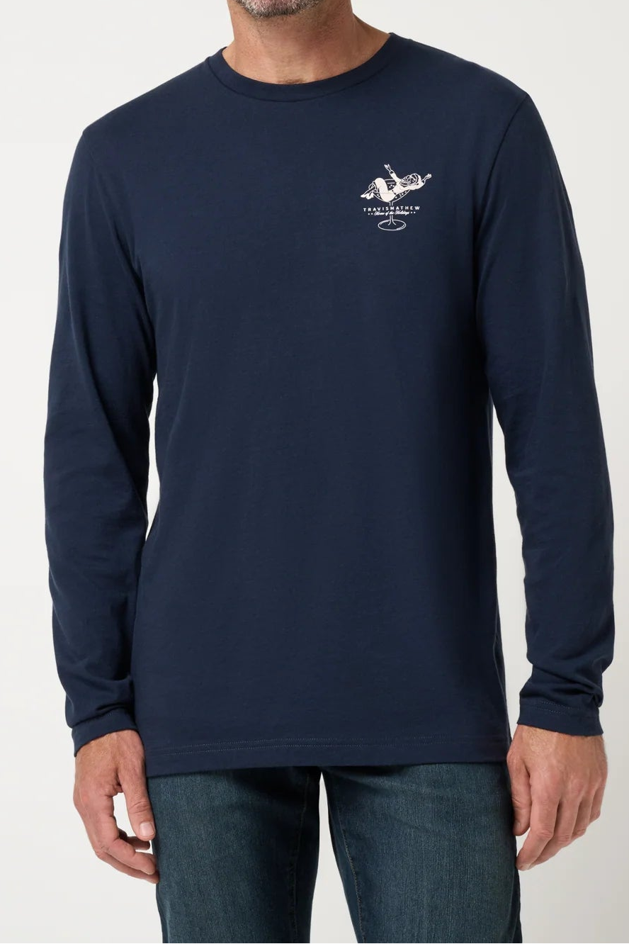 man in holiday shirt 