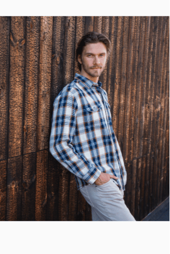 Indigo Plaid