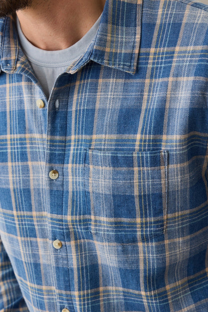 Stretch Selvage Long Sleeve Shirt