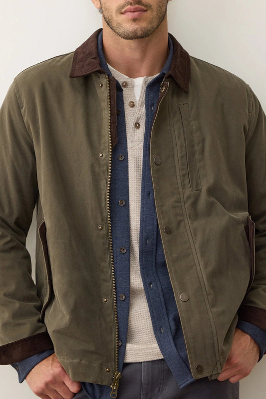 Weston Wax Canvas Barn Jacket