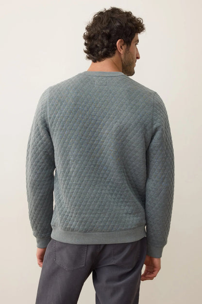 Corbet Quilted Crewneck