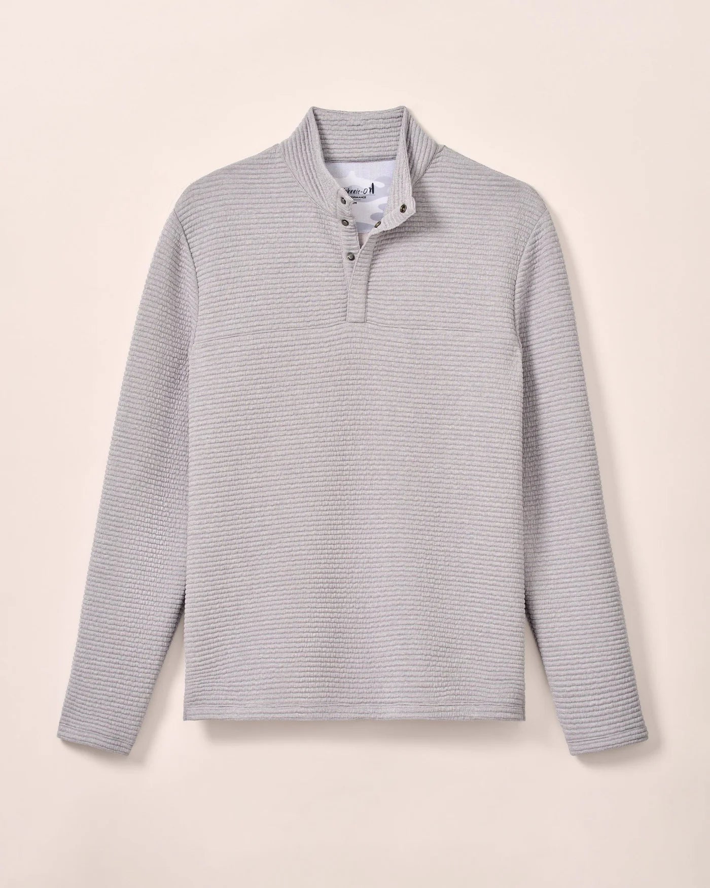 Benjy Heathered Henley Pullover