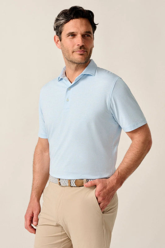 Performance Jersey Polo - Lyndonn Stripe