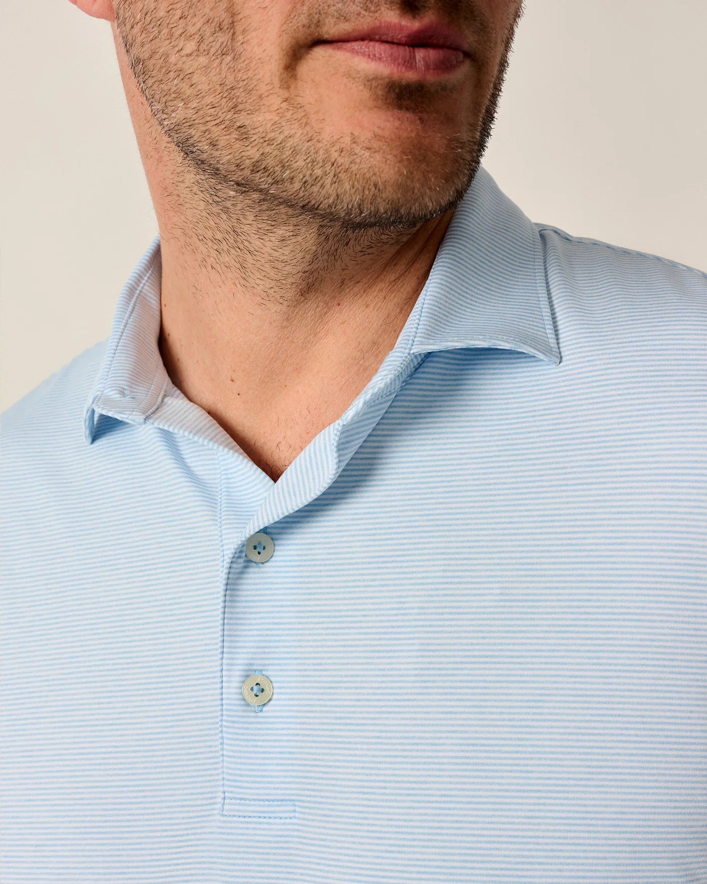 Performance Jersey Polo - Lyndonn Stripe