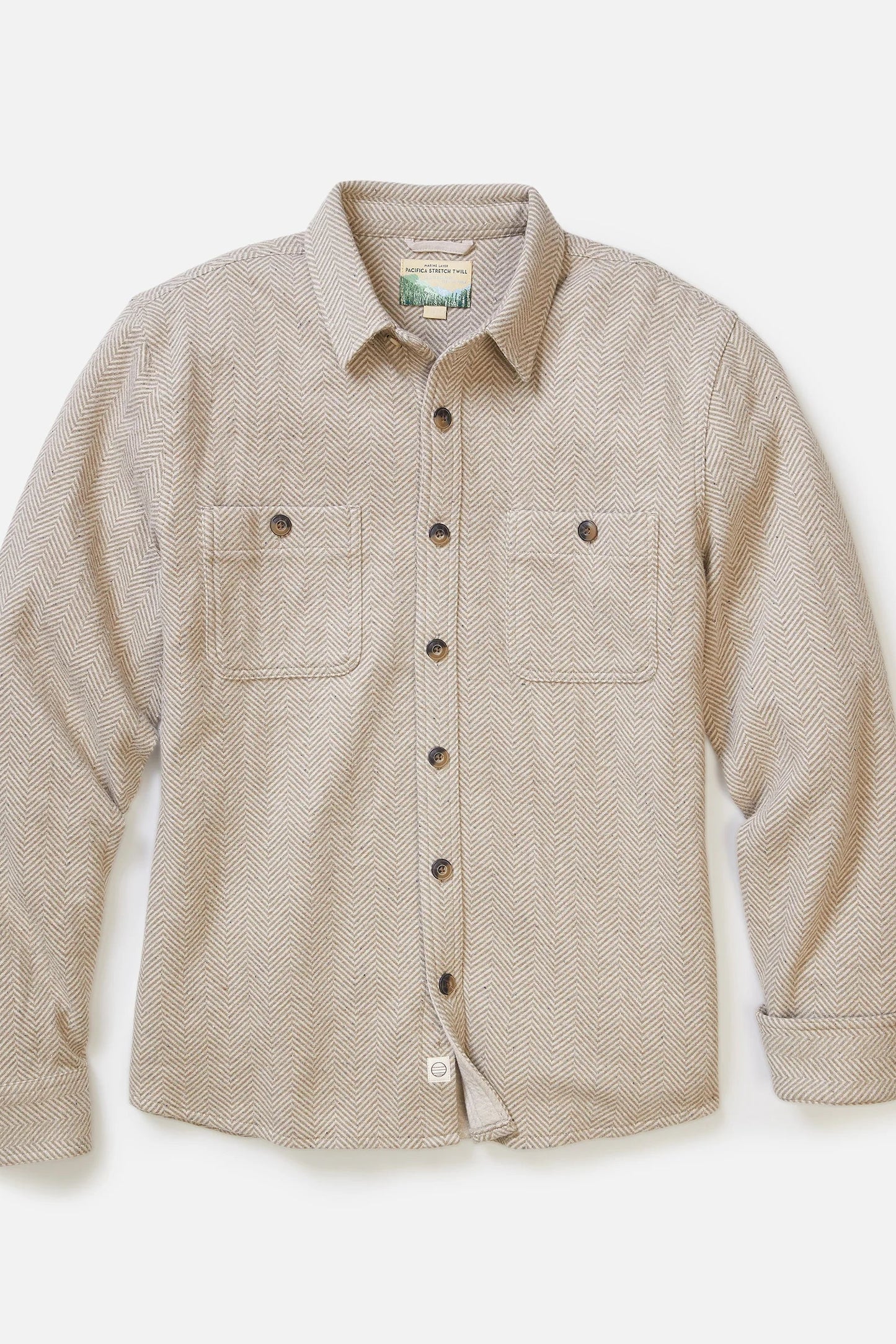 Pacifica Stretch Twill Overshirt