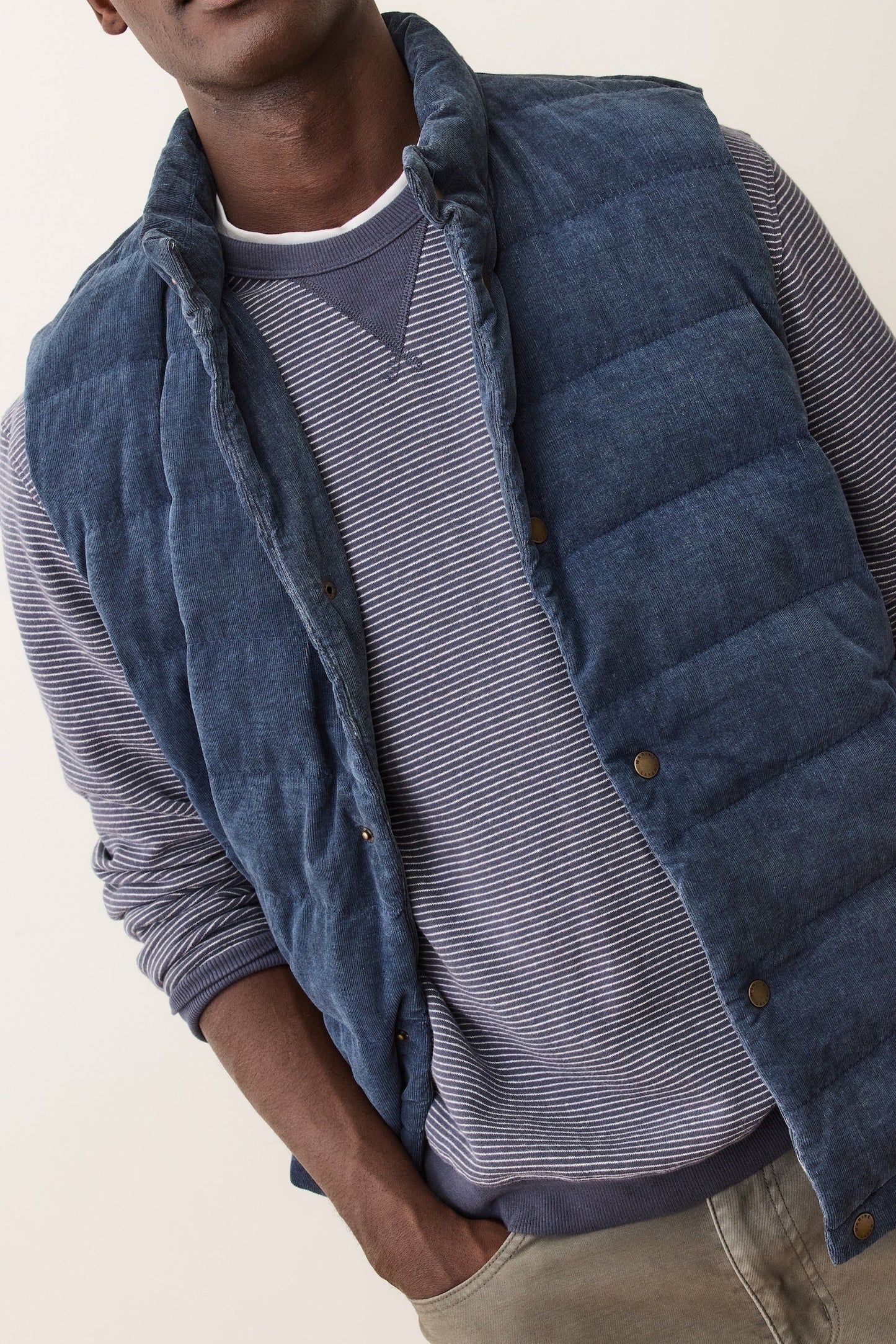 Palisades Cord Puffer Vest