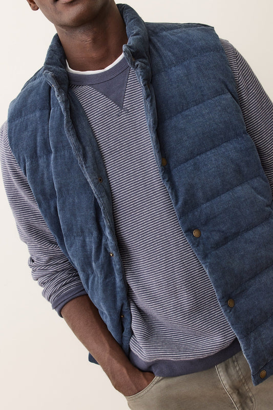 Palisades Cord Puffer Vest