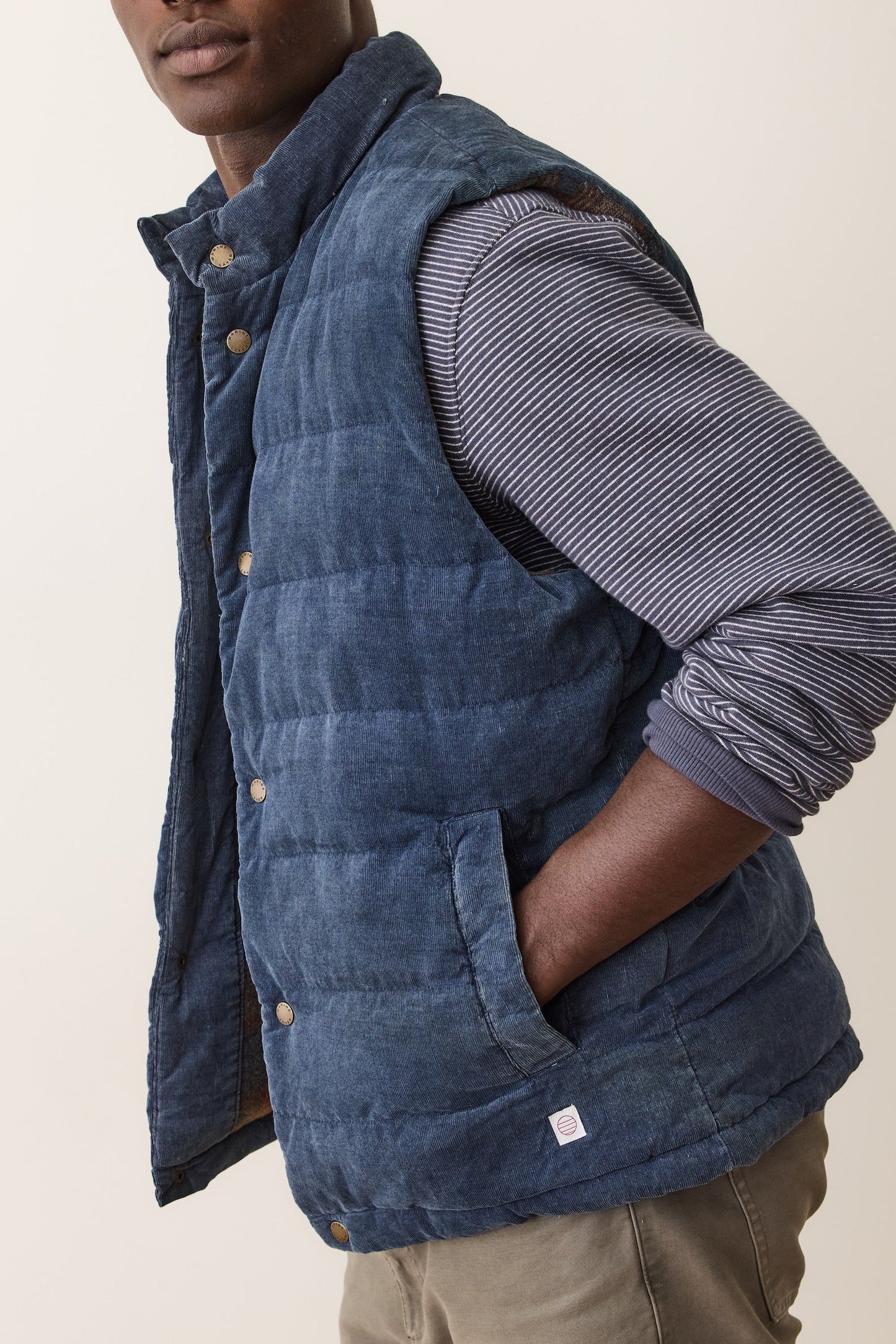 Palisades Cord Puffer Vest