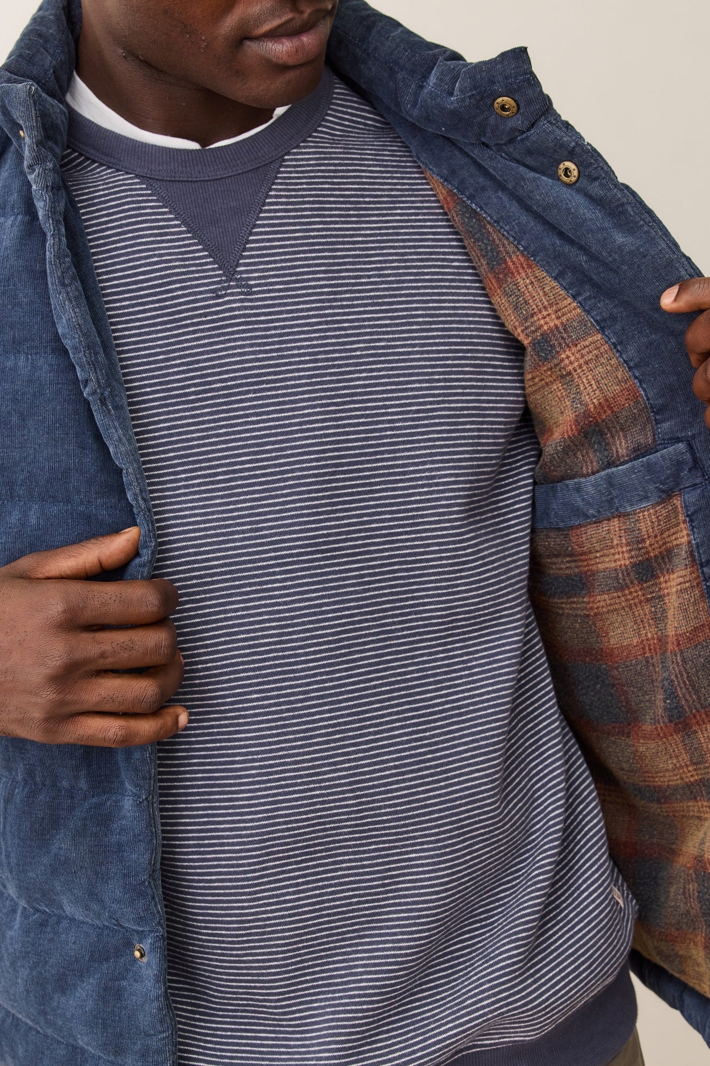 Palisades Cord Puffer Vest