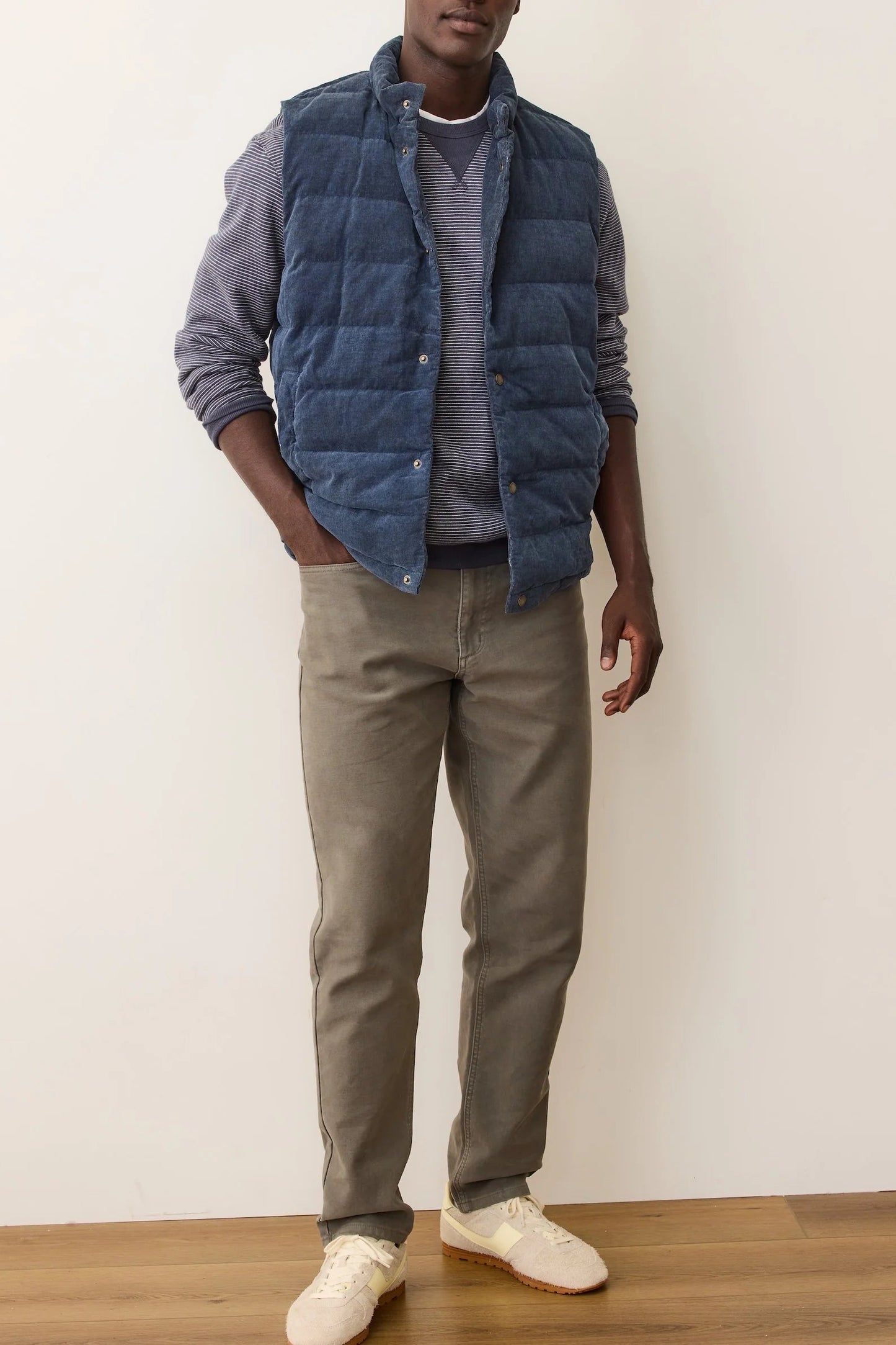 Palisades Cord Puffer Vest
