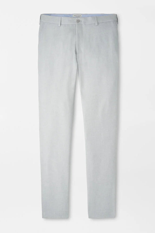 Light gray pants on a white background