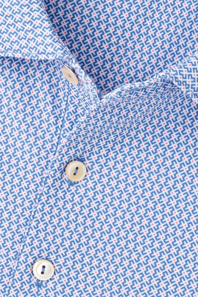 Taza Geo Performance Mesh Polo
