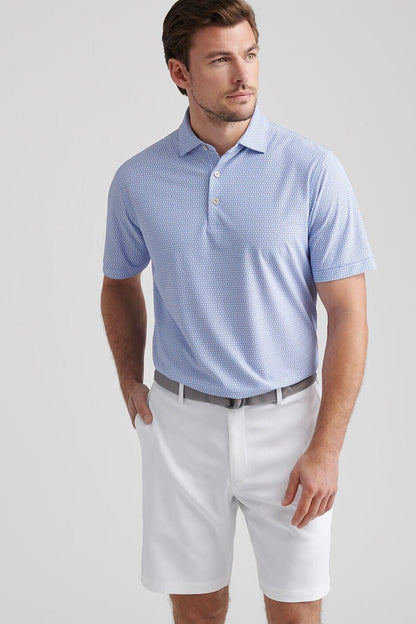 Taza Geo Performance Mesh Polo
