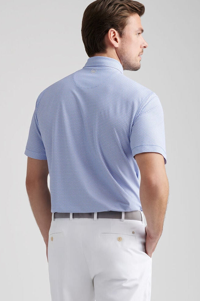 Taza Geo Performance Mesh Polo