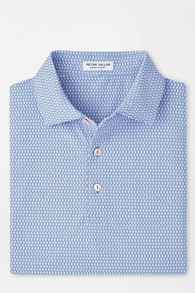 Taza Geo Performance Mesh Polo