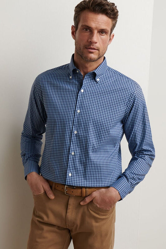 Conway Crown Lite Cotton-Stretch Sport Shirt