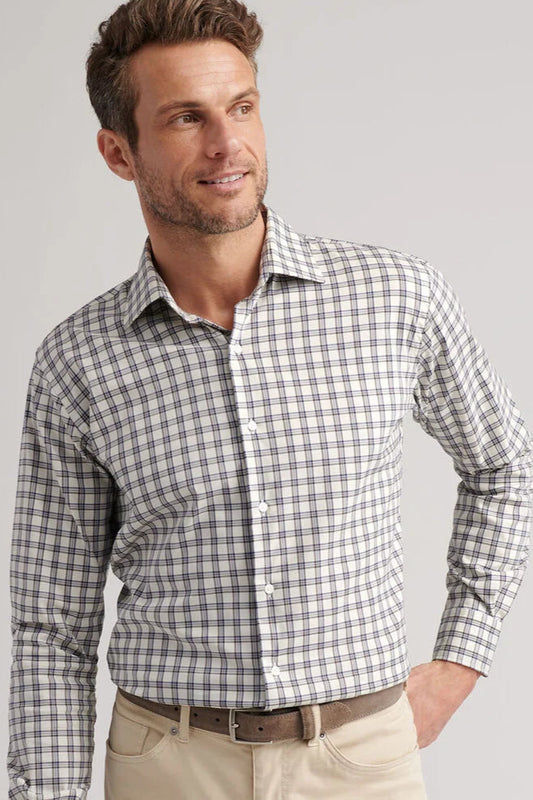 Lenox Crown Lite Cotton-Stretch Sport Shirt