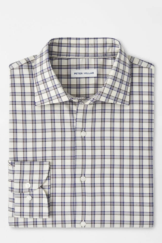 Lenox Crown Lite Cotton-Stretch Sport Shirt