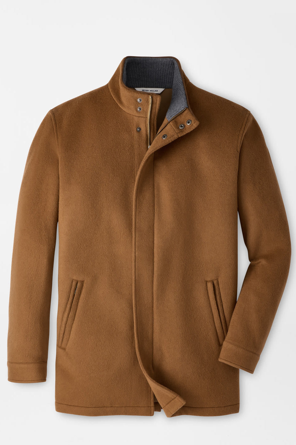 brown coat