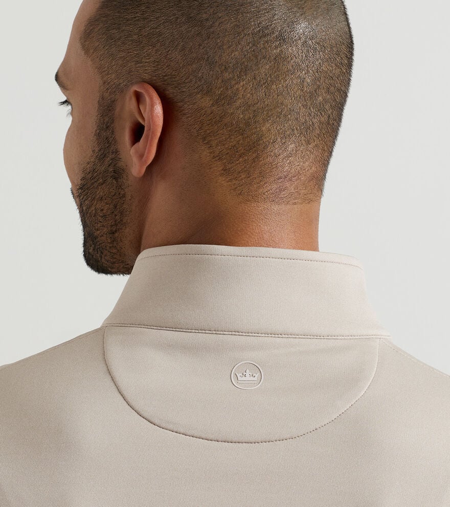 Perth Mélange Performance Quarter-Zip