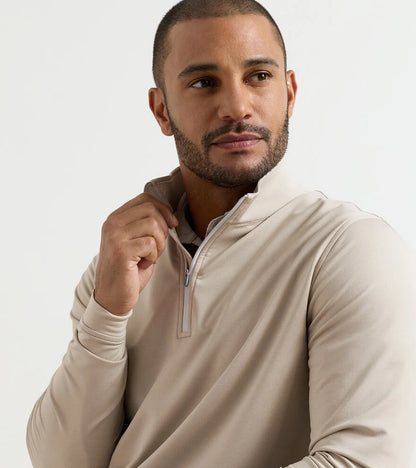 Perth Mélange Performance Quarter-Zip