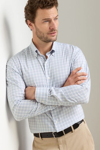 Douglas Crown Lite Cotton-Stretch Sport Shirt