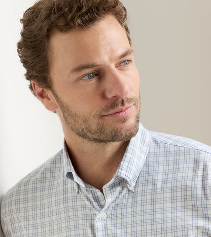 Douglas Crown Lite Cotton-Stretch Sport Shirt