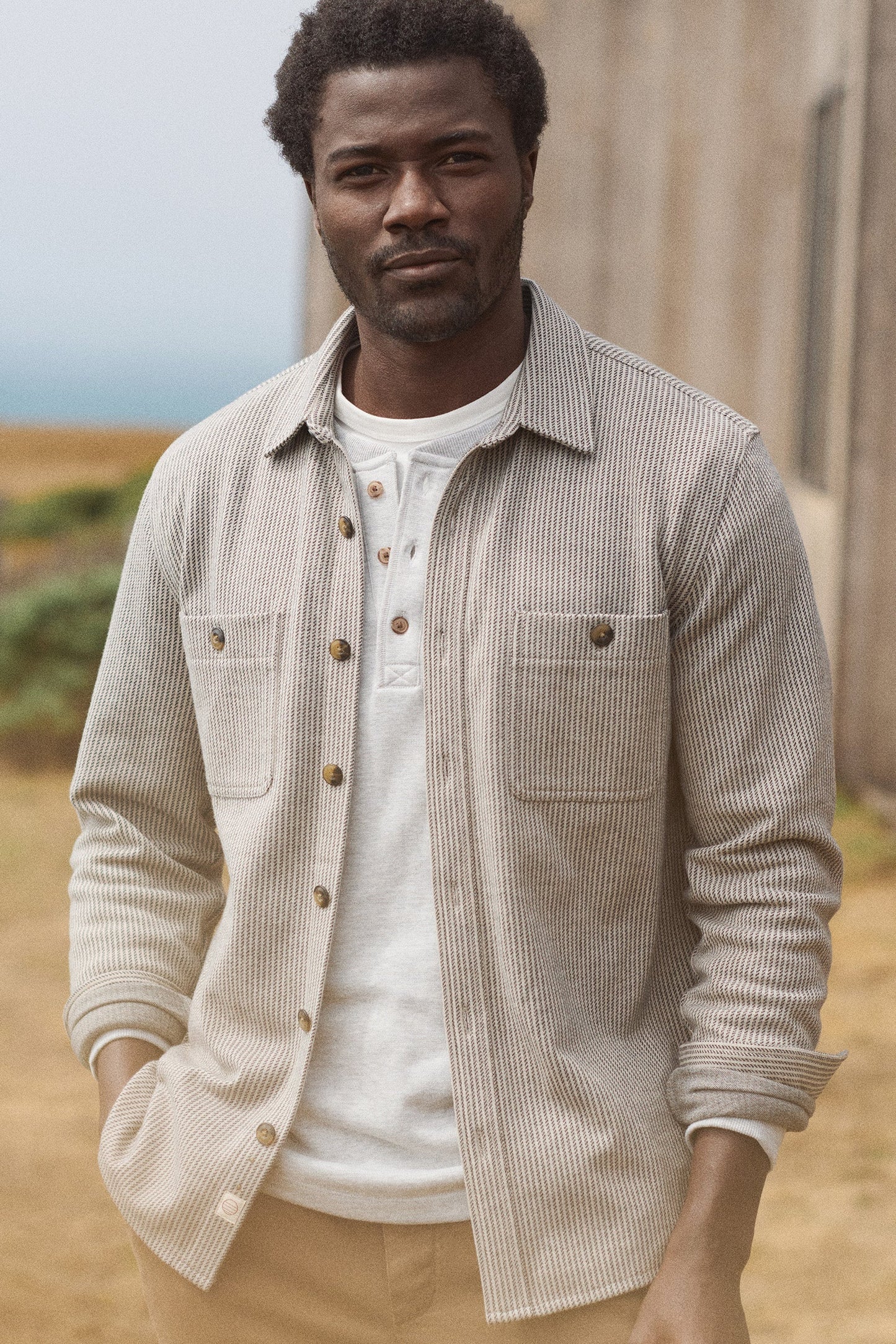 Pacifica Stretch Twill Overshirt