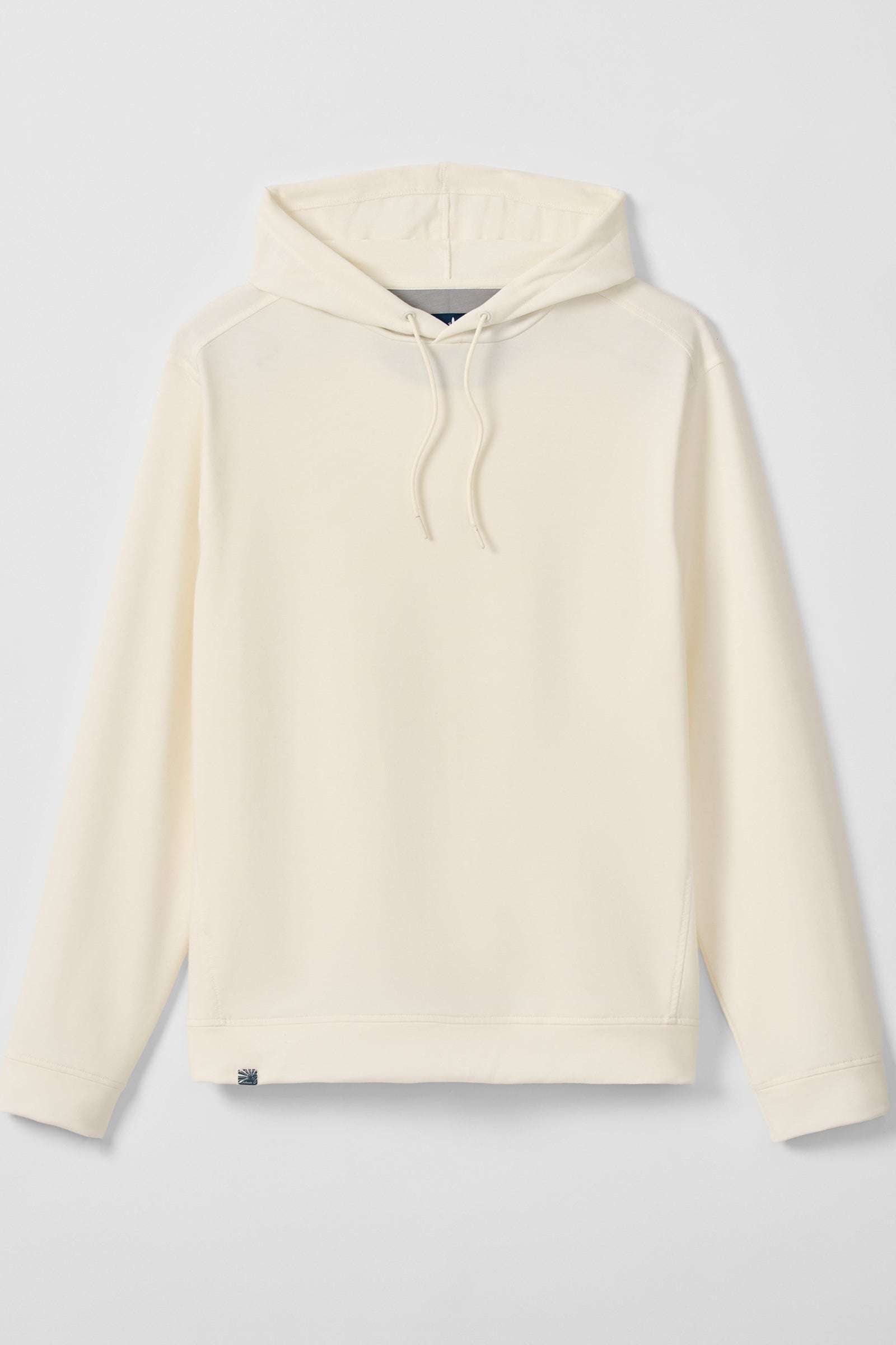 Beige hoodie on a light gray background