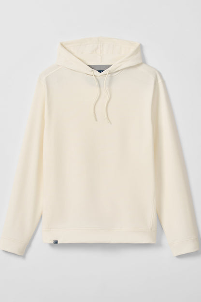 Beige hoodie on a light gray background
