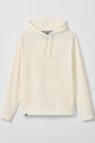 Beige hoodie on a light gray background