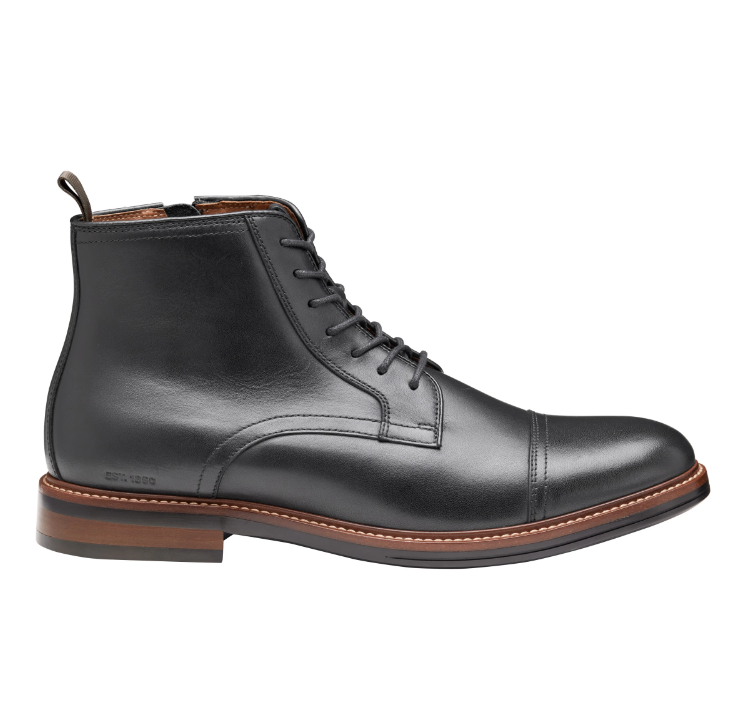 cap toe boot