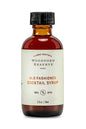 Bottle of Woodford Reserve Old Fashioned Cocktail Syrup on a white background