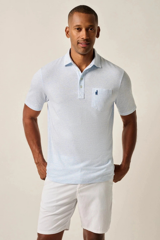 Original 4-Button Polo - Heathered 2.0