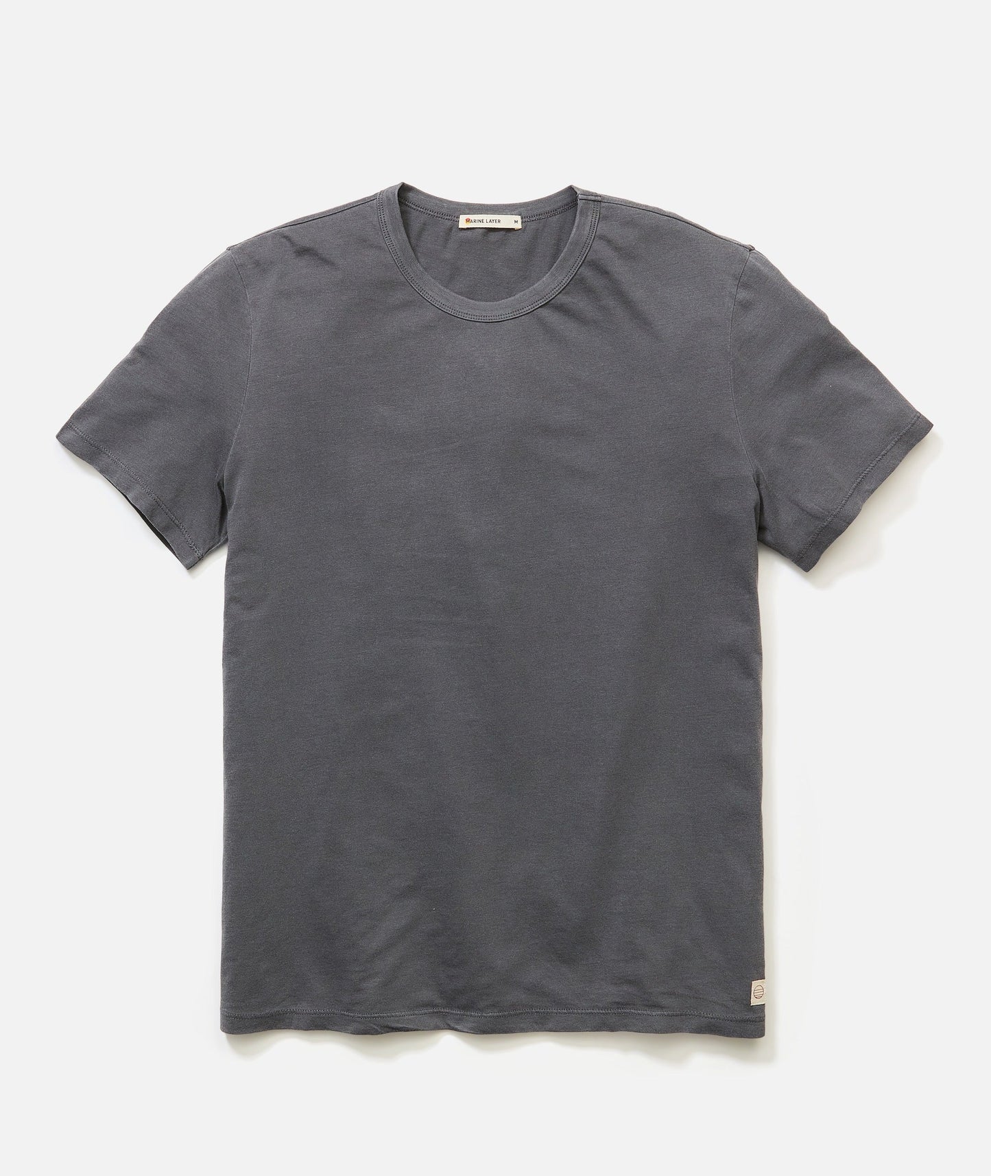 Gray t-shirt on a white background